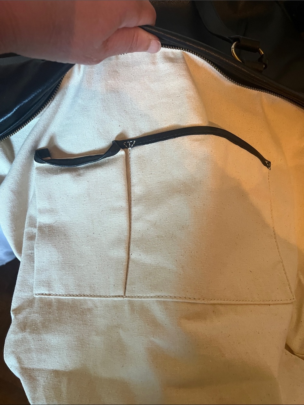 Margot Black Leather Tote - Picture 13 of 13